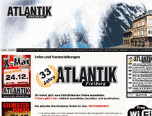 Tablet Screenshot of cafe-atlantik.de